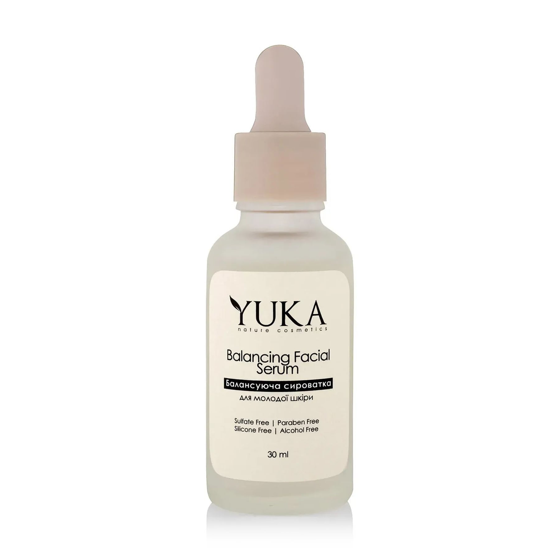 Балансувальна сироватка для обличчя Yuka Balancing Facial Serum для молодої шкіри, 30 мл
